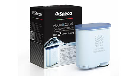 Saeco presenta el filtro AquaClean patentado y celebra su 30 aniversario en 2015